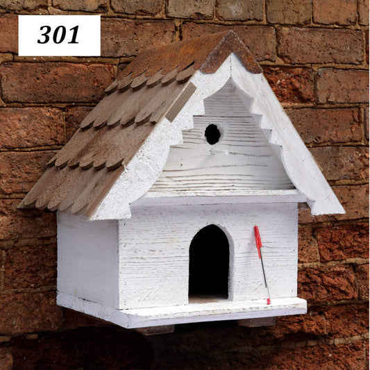 Large Hole Tiered Birdhouse 1 Tier