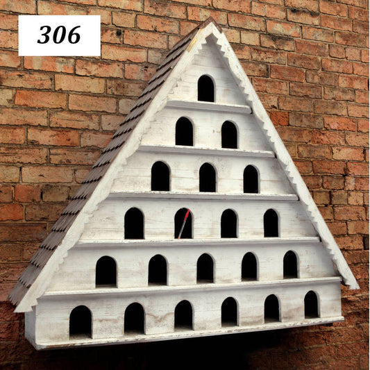 Large Hole Tiered Birdhouse 6 Tier