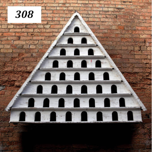 Large Hole Tiered Birdhouse 8 Tier