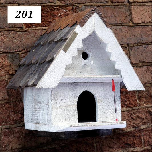 Medium Hole Tiered Birdhouse 1 Tier