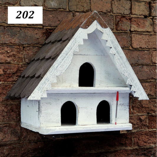 Medium Hole Tiered Birdhouse 2 Tier