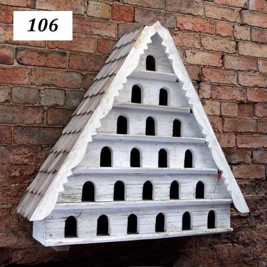 Small Hole Tiered Birdhouse 6 Tier