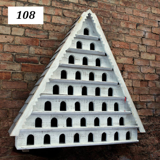 Small Hole Tiered Birdhouse 8 Tier